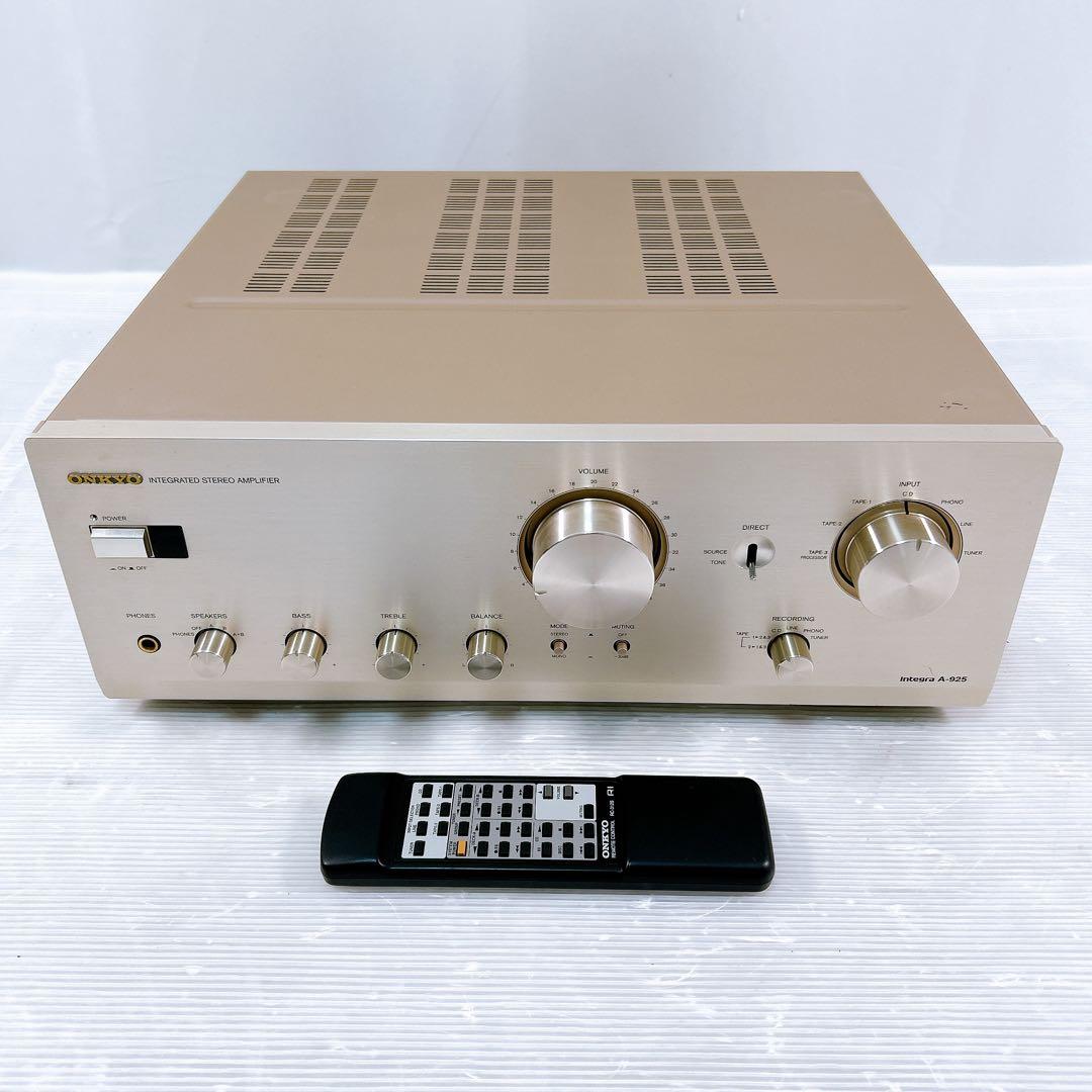 【美品】ONKYO オンキョー Integra A-925 プリメインアンプ