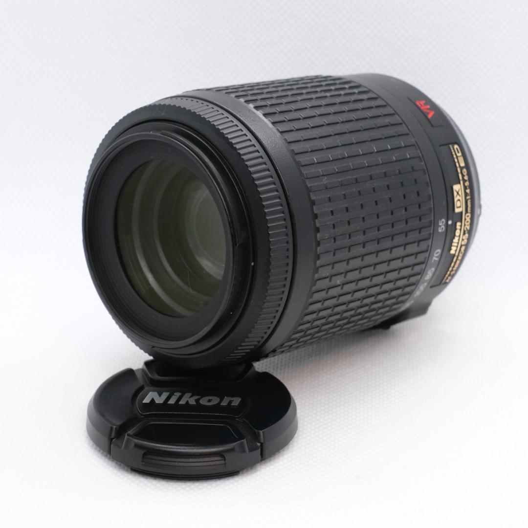 【手ブレ補正】Nikon ニコン 55-200mm F4-5.6G 望遠レンズ
