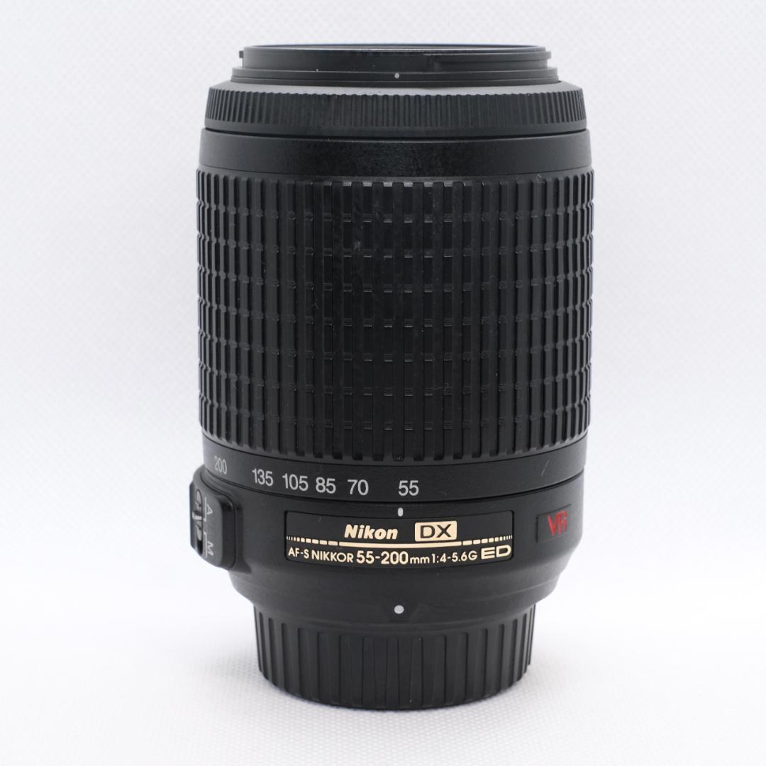 【手ブレ補正】Nikon ニコン 55-200mm F4-5.6G 望遠レンズ