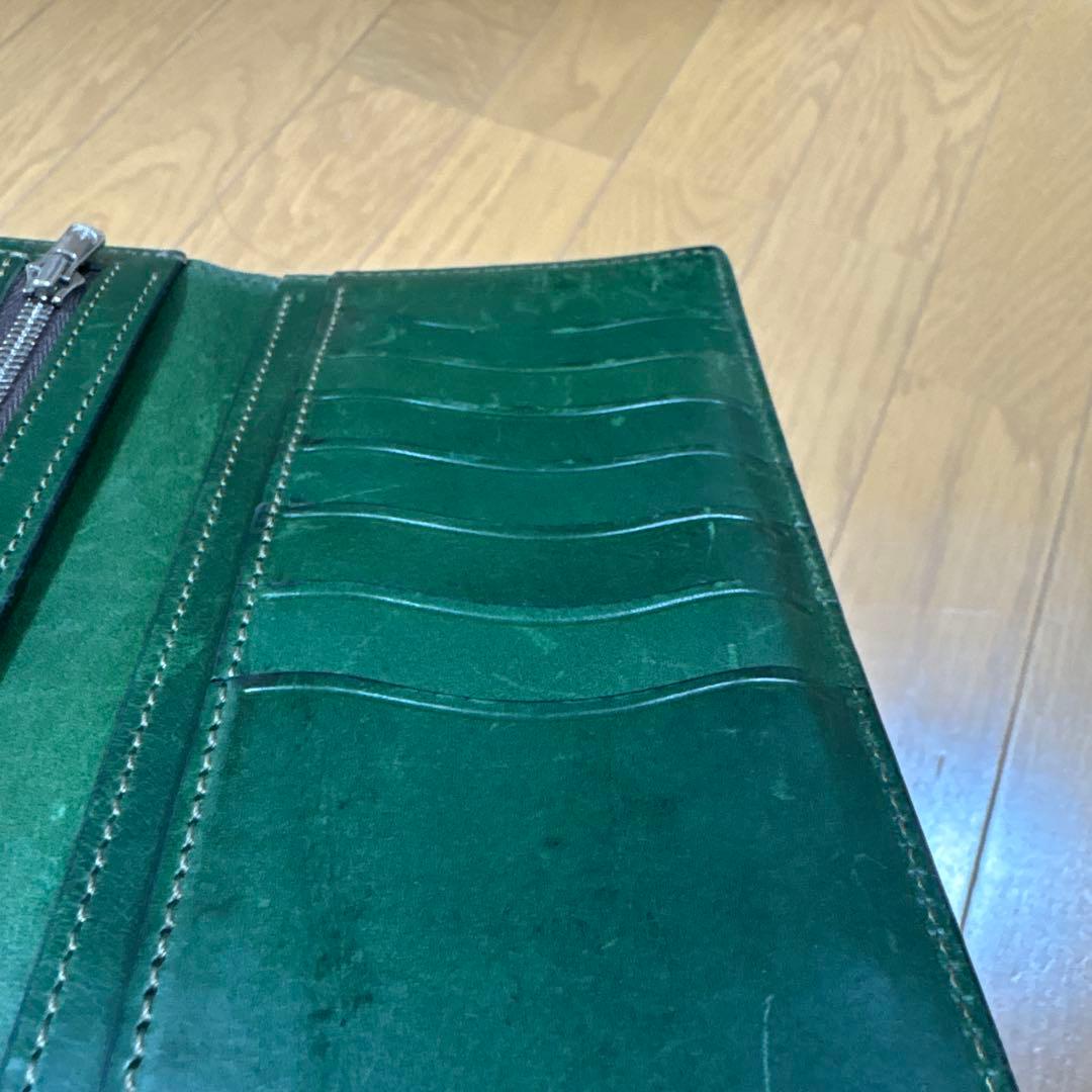 お*屋様 ワイルドスワンズ　別注　クリムト　型押しサドル×ブッテーロ　チョコ×グ