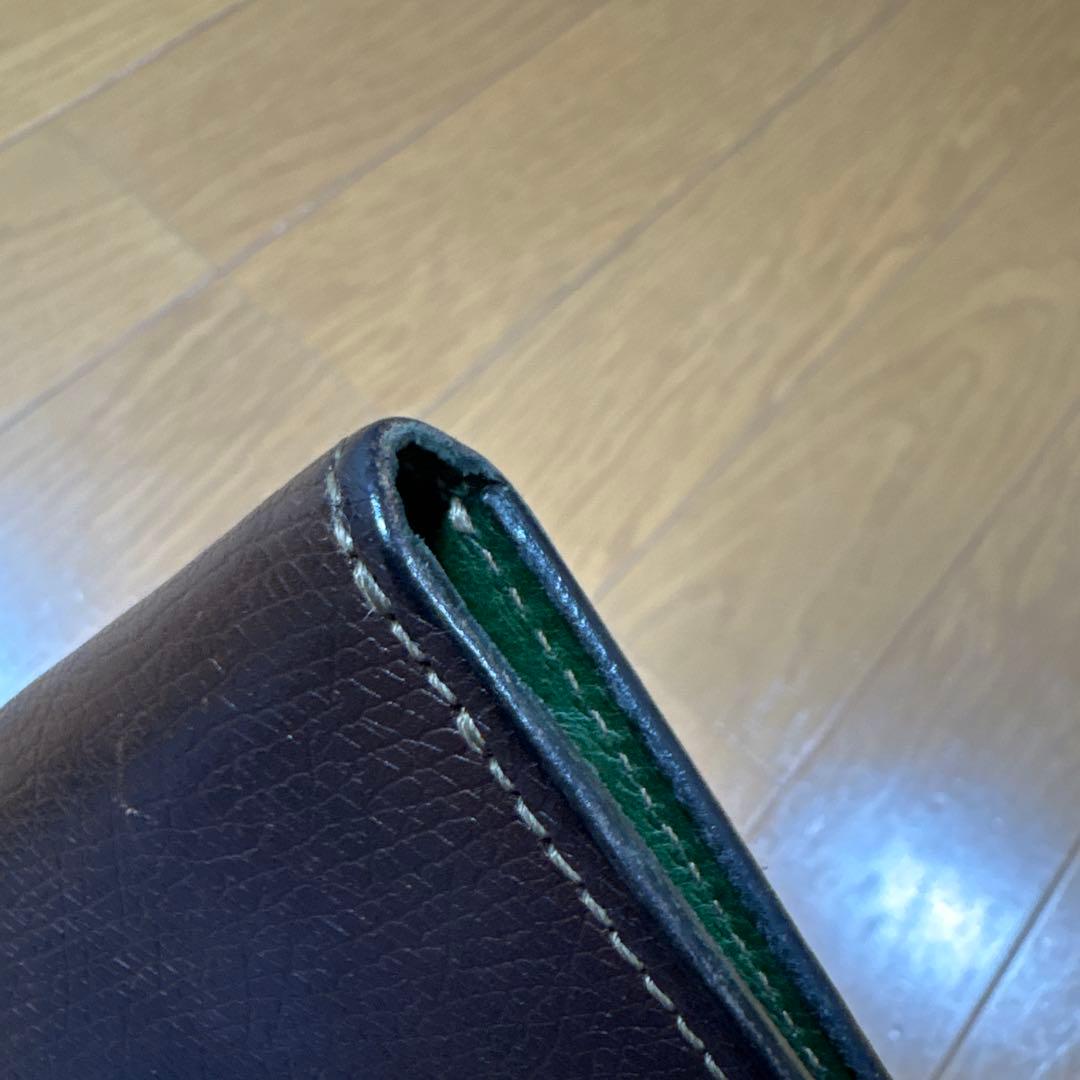 お*屋様 ワイルドスワンズ　別注　クリムト　型押しサドル×ブッテーロ　チョコ×グ