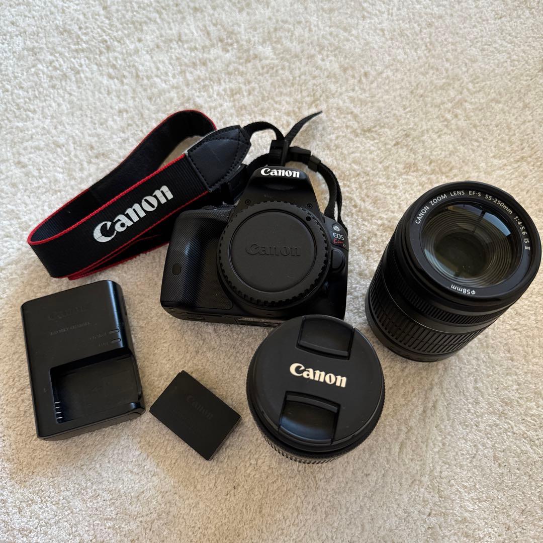 【動作確認済み】Canon EOS Kiss X7 一眼レフセット