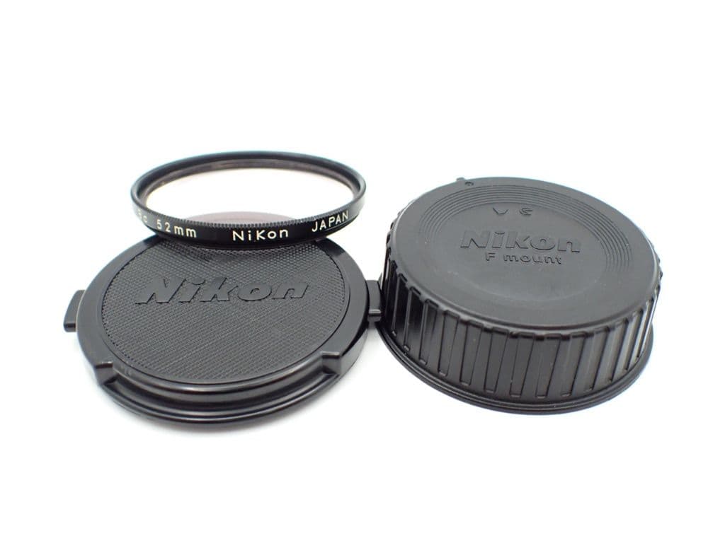 【美品】Nikon Ai 50mm f1.4 純正キャップ&フィルター付き