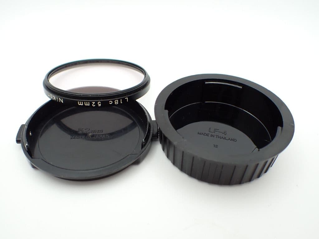 【美品】Nikon Ai 50mm f1.4 純正キャップ&フィルター付き