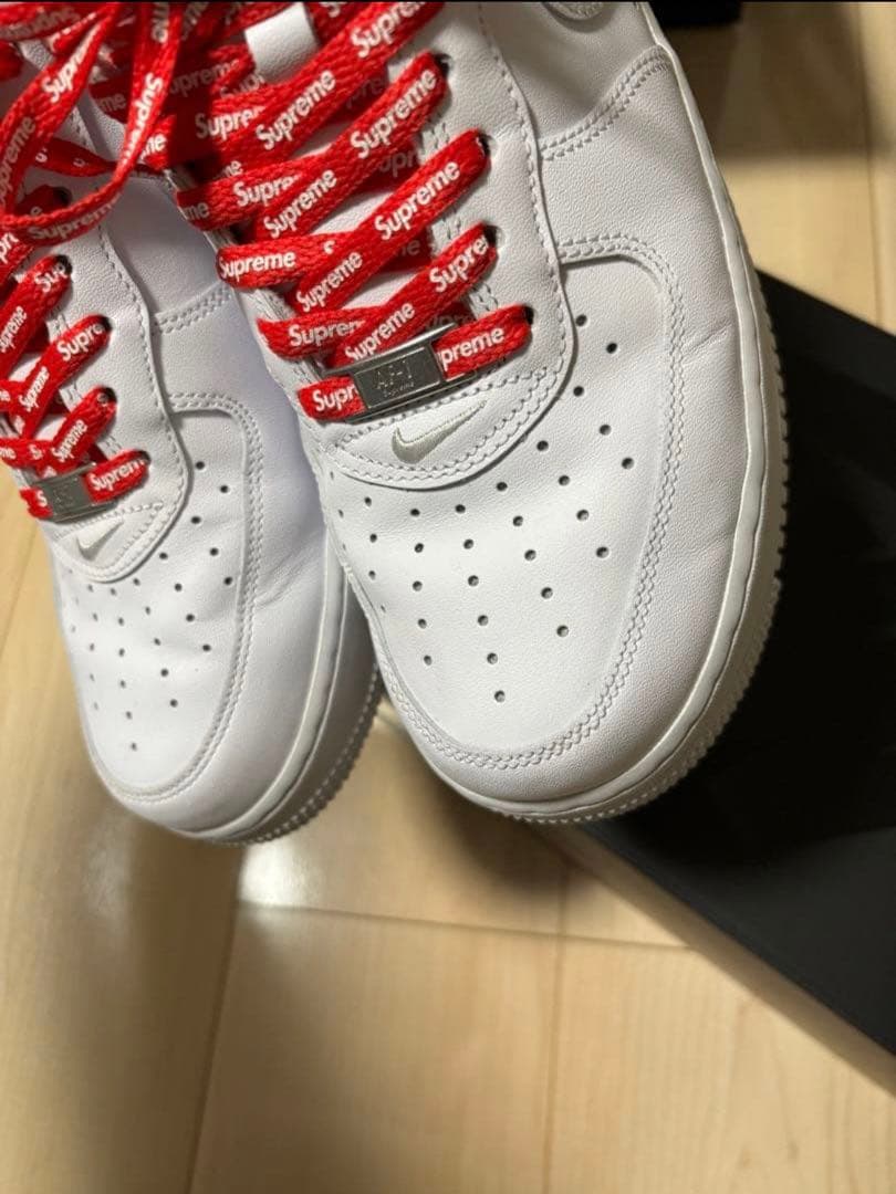 シュプリーム×NIKE エアフォース1 28cm 完美品
