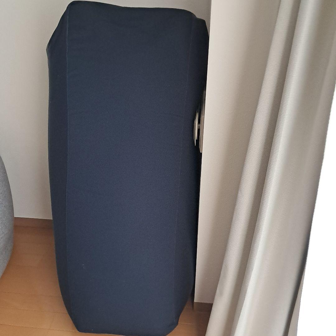 MUJI 体にフィットするソファー ネイビー 長方形