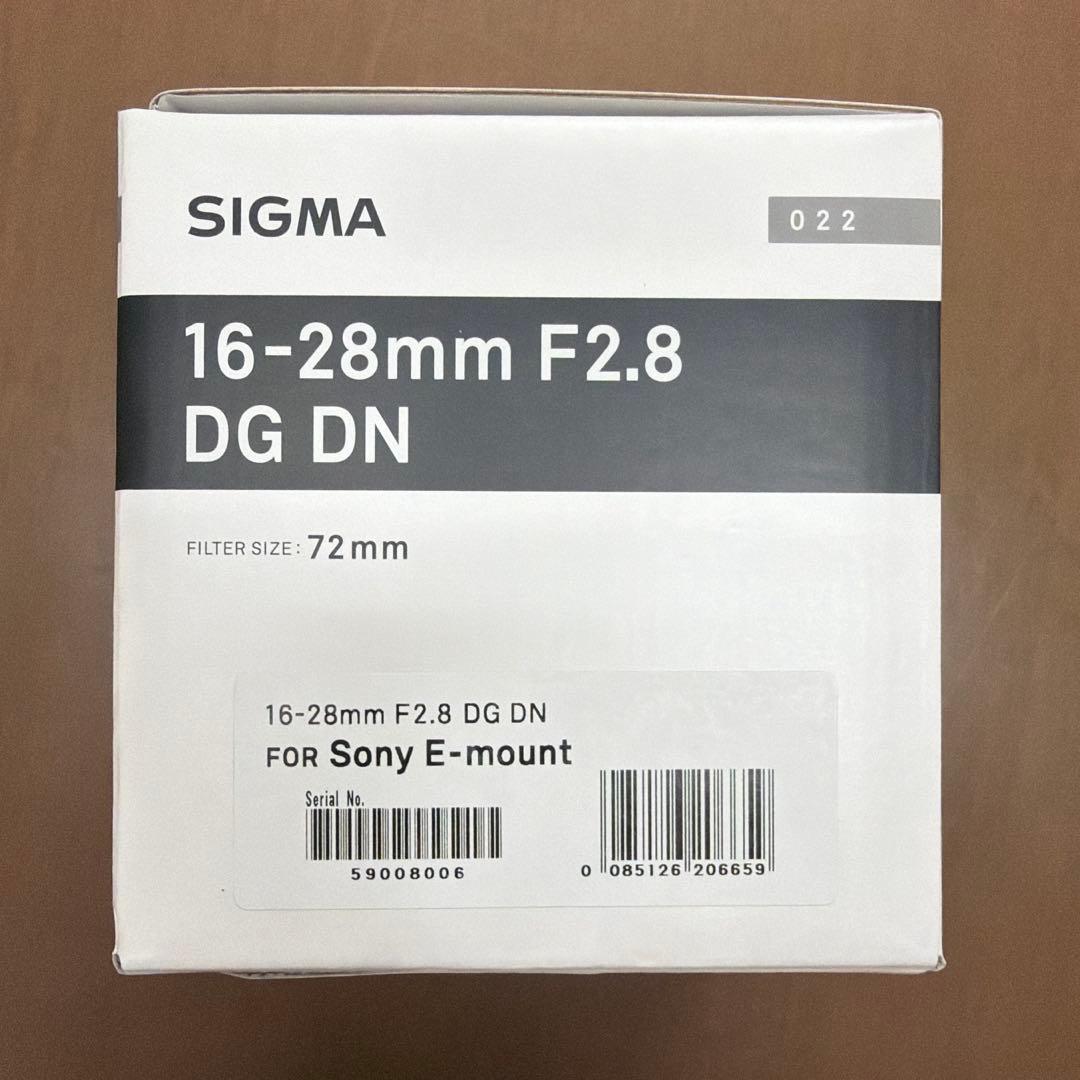 H*l様 シグマ 16-28mm F2.8 DG DN レンズ SONY E-マ