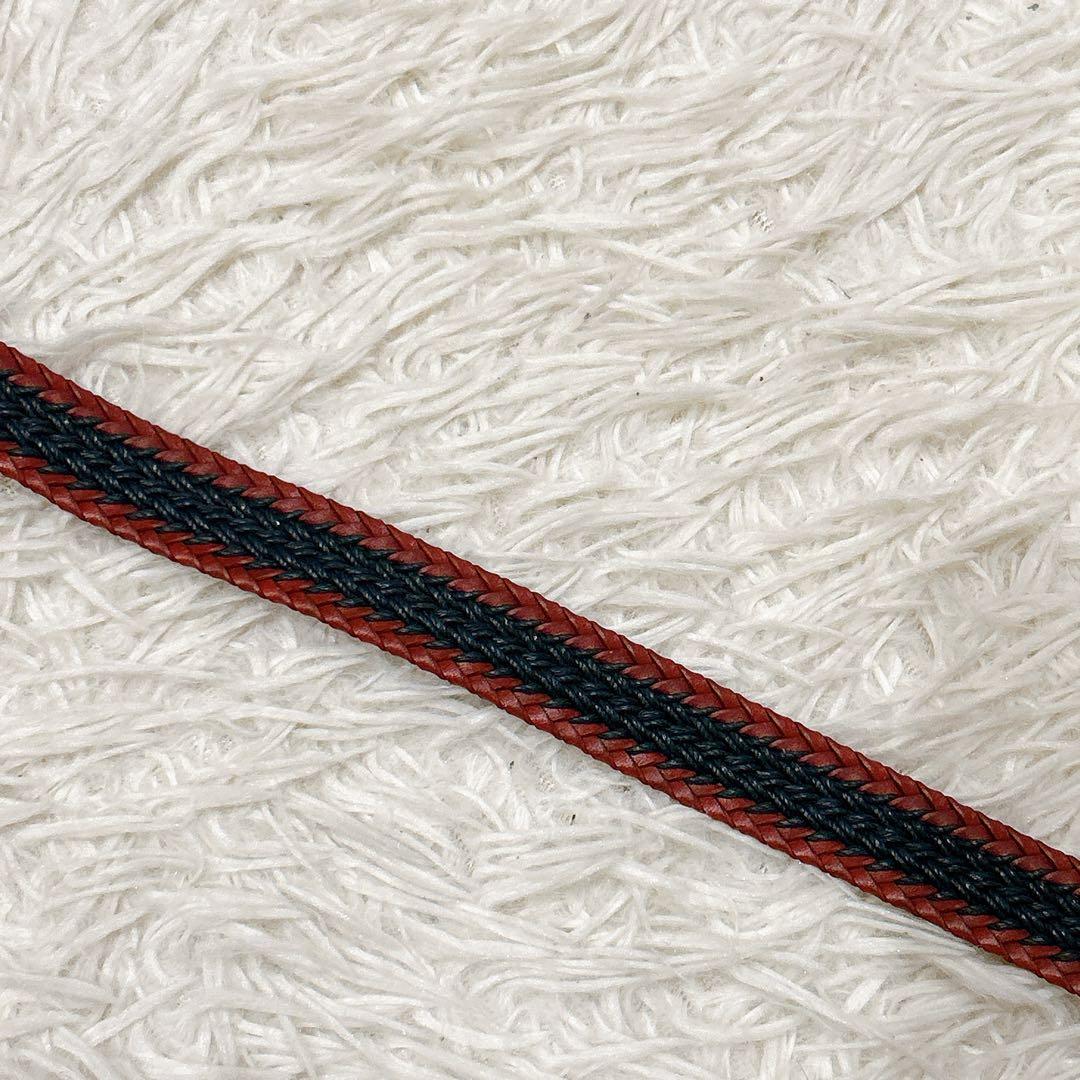 TIBERIO FERRETTI ベルト イタリア製　バイカラー　レッド