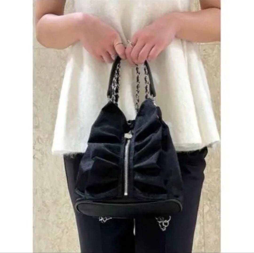 CELFORD セルフォード チェーンショルダーフリルサック バックパック