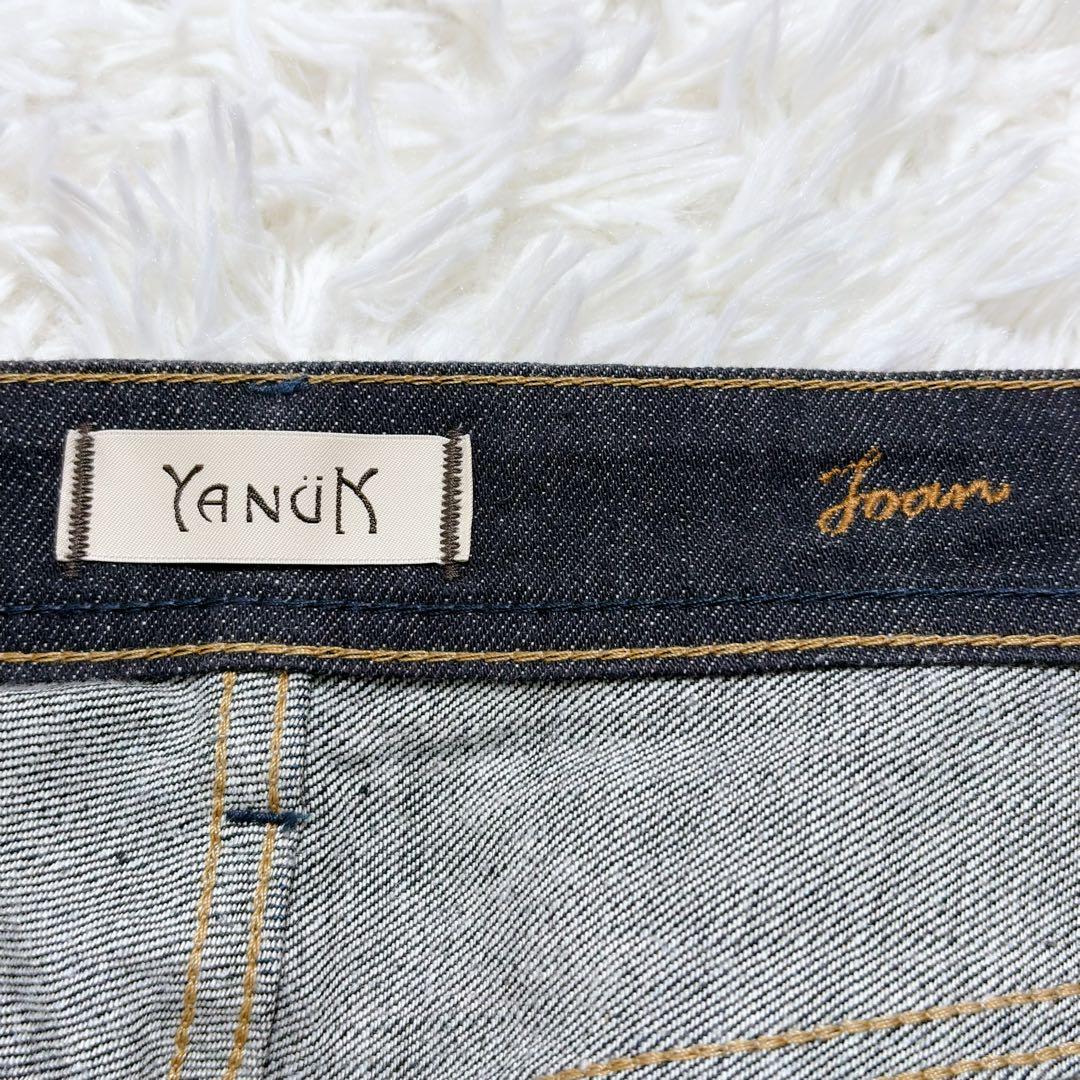 極美品✨YANUK ヤヌーク ルーズストレート デニムパンツ JOAN ジョーン