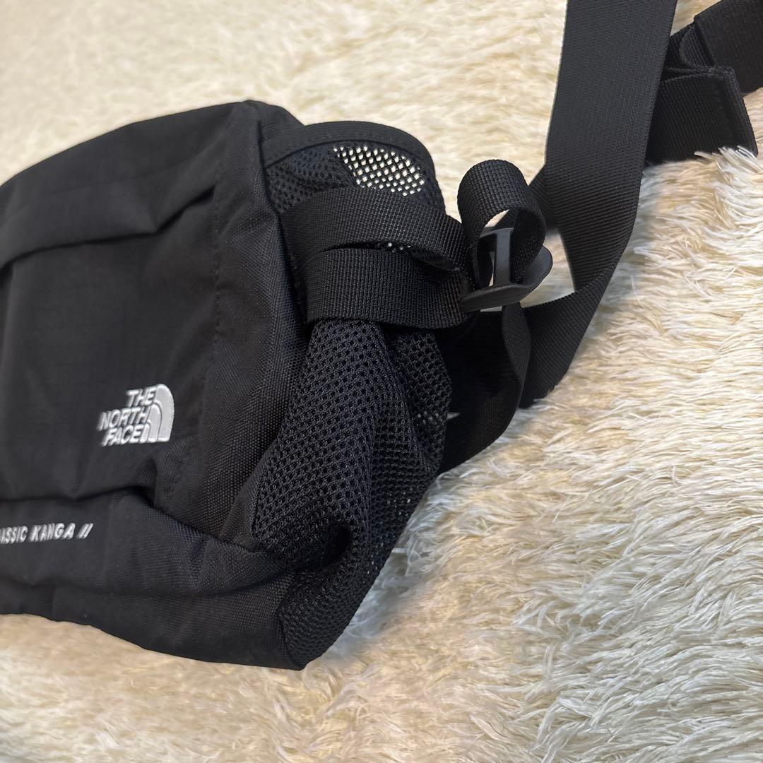 【未使用】ノースフェイス クラシックカンガ2 ボディバッグ 黒