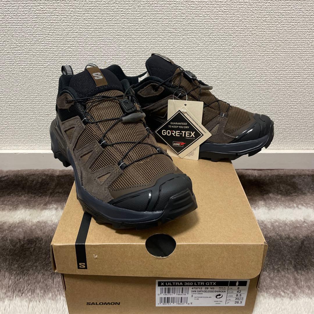 salomoサロモン X ULTRA 360 LEATHER GORE-TEX
