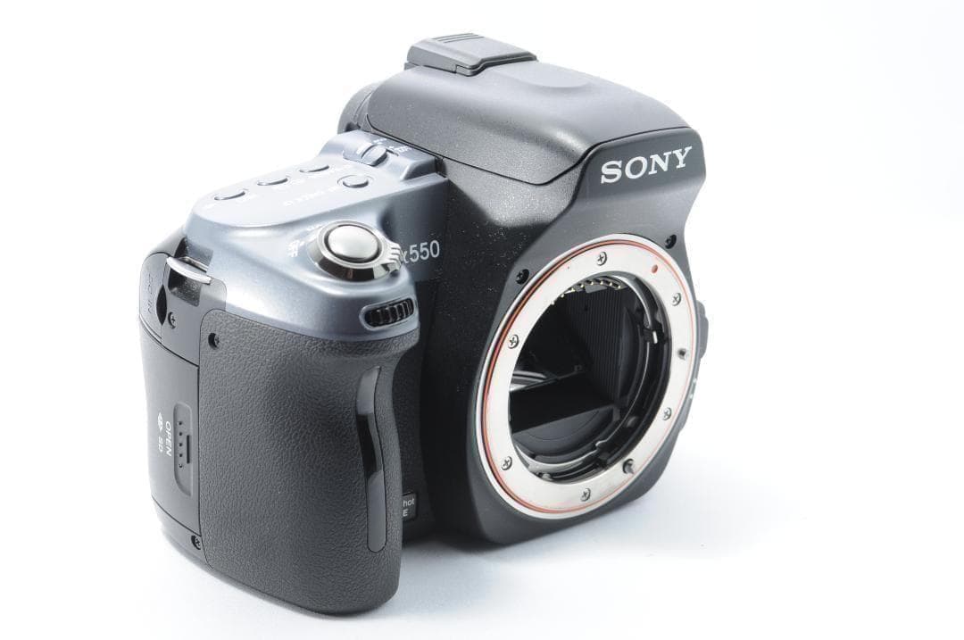 お子様の成長記録に❗️SONY α550✨届いてすぐ使えてスマホに転送可能