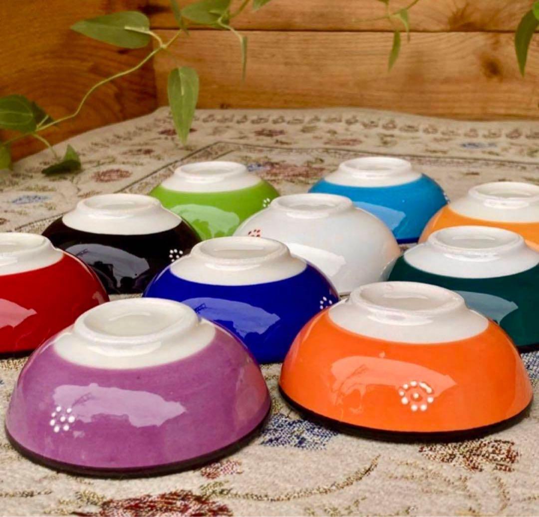 10個セット‼︎【トルコ】ハンドメイド ボウル 小物入れ キュタフヤ陶器 小皿