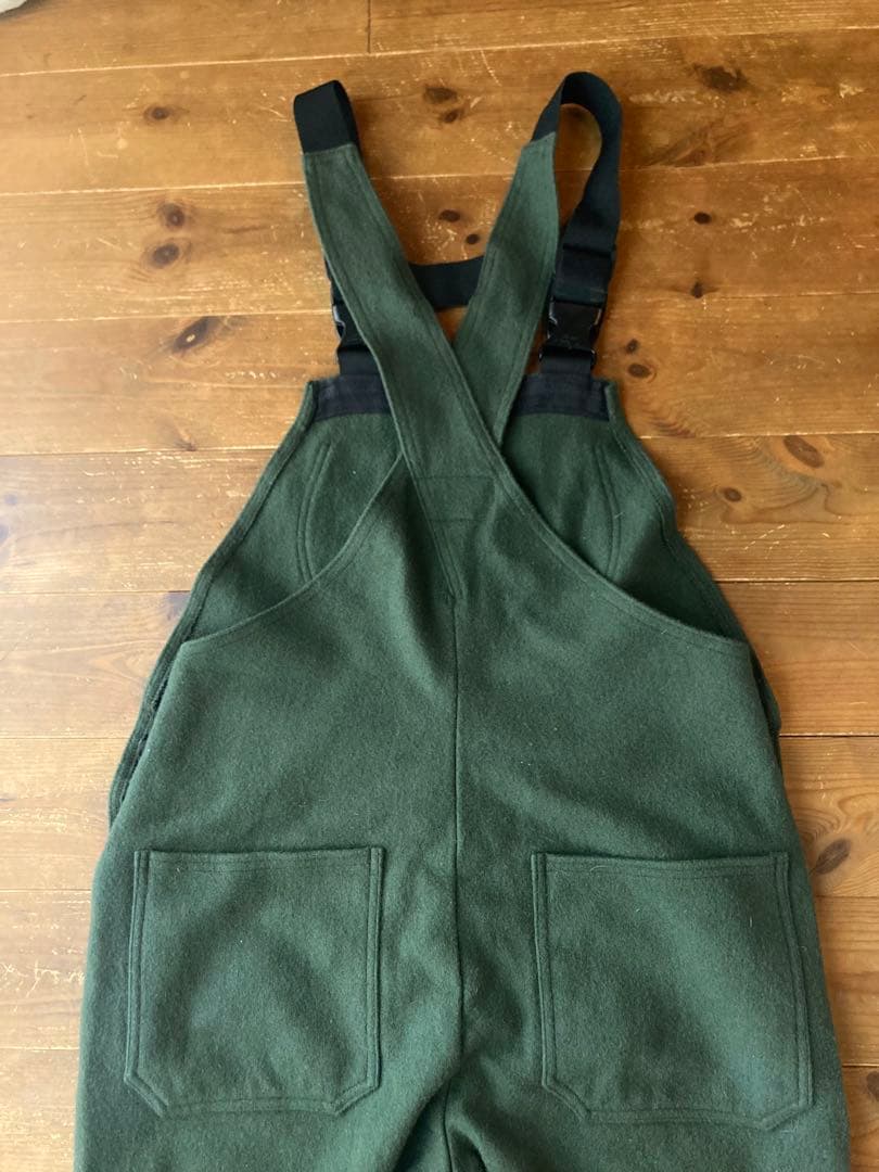 【レア】USA製 USDA 森林局ユニフォーム ウール オーバーオール