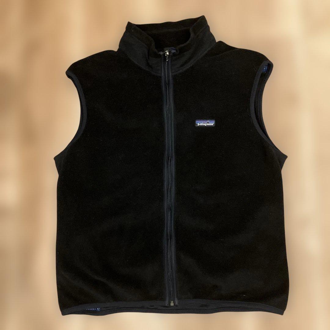 レア　Lサイズ　patagonia P•E•F フリースベスト 黒