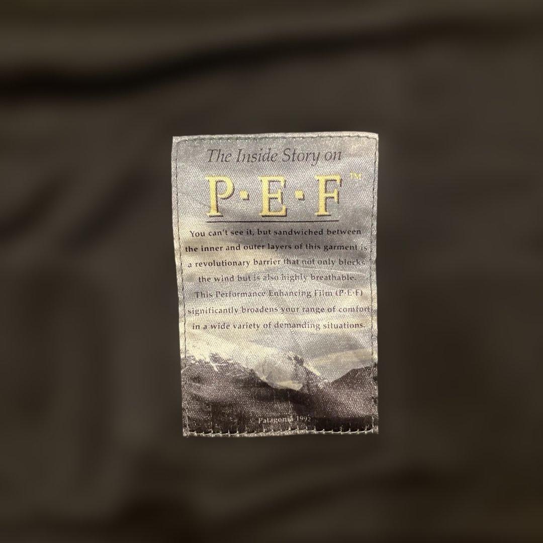 レア　Lサイズ　patagonia P•E•F フリースベスト 黒