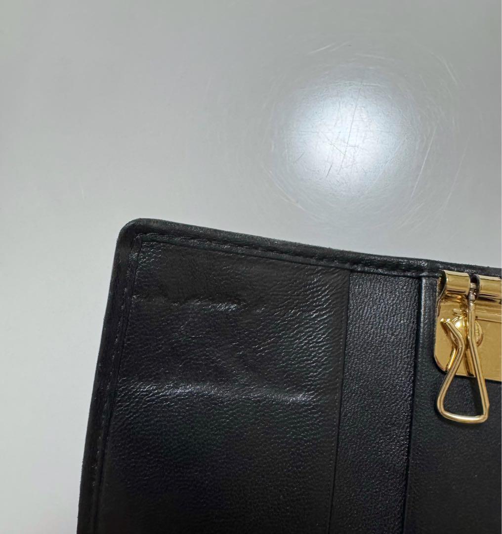 miu miu ミュウミュウ　キーケース　黒