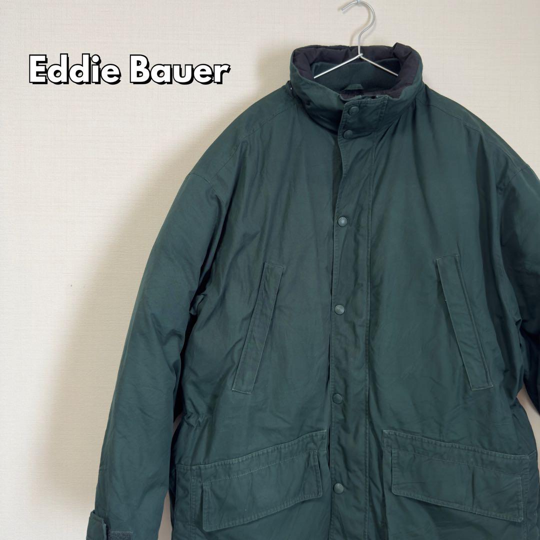 00’s Eddie Bauer ダウンパーカー カラコラム グリーン XL