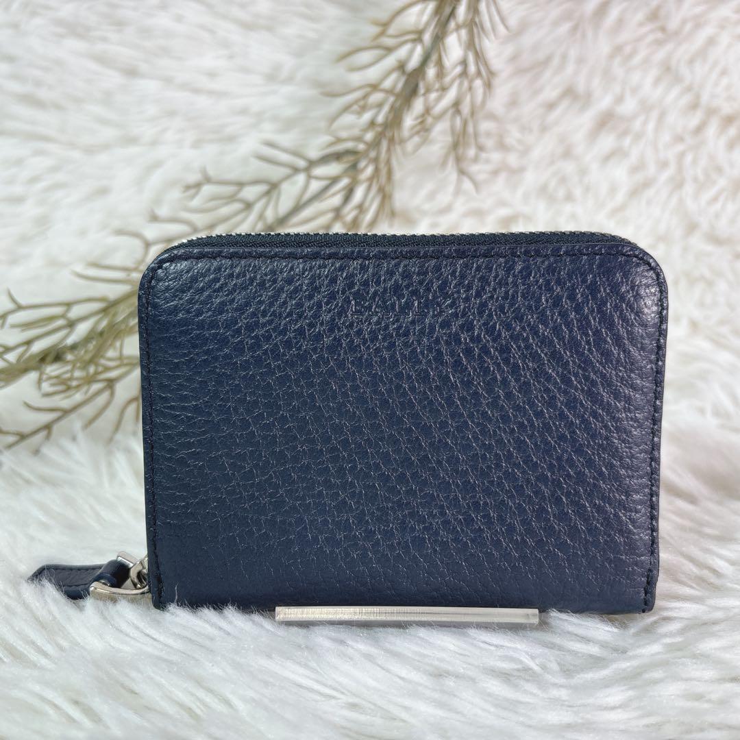 新品✨ BALLY バリー ケース 小銭入れ レザー ネイビー 現行