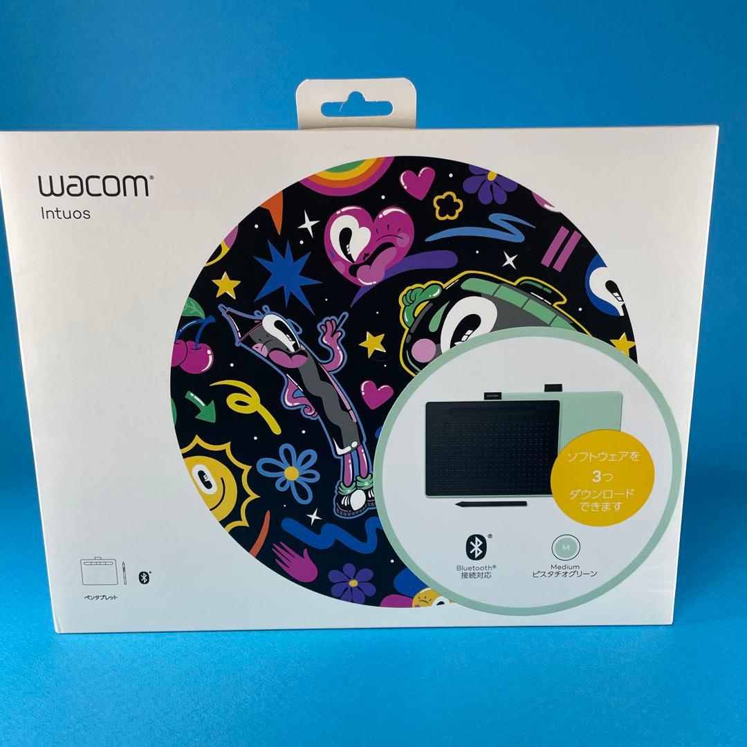 【未開封】Wacom Intuos Medium ワイヤレス ピスタチオグリーン