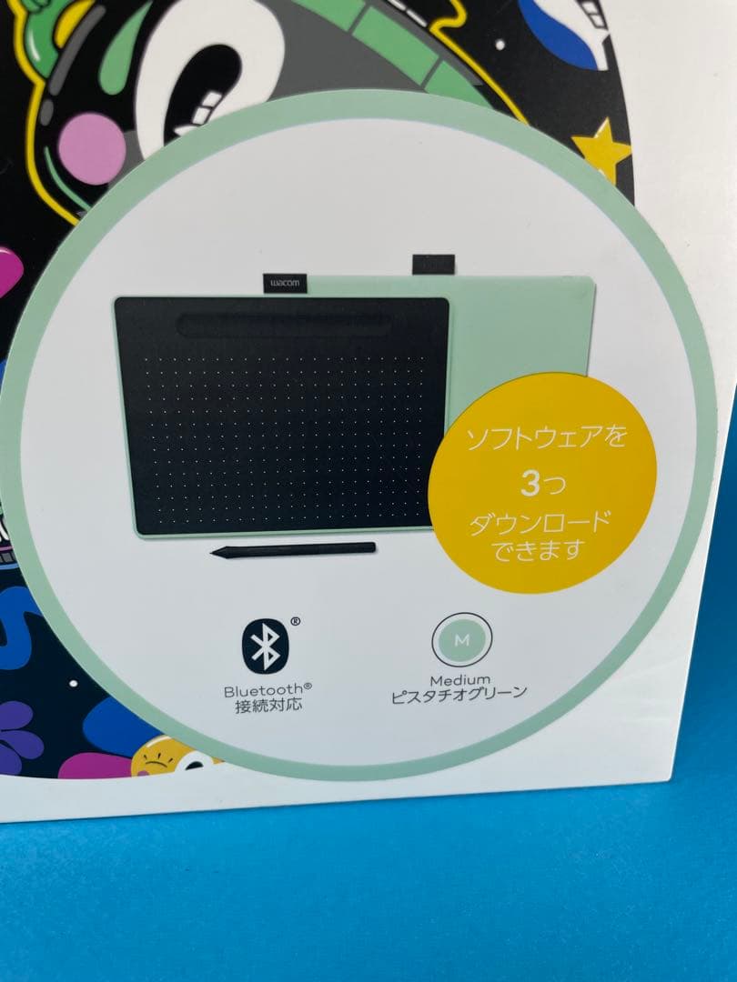 【未開封】Wacom Intuos Medium ワイヤレス ピスタチオグリーン