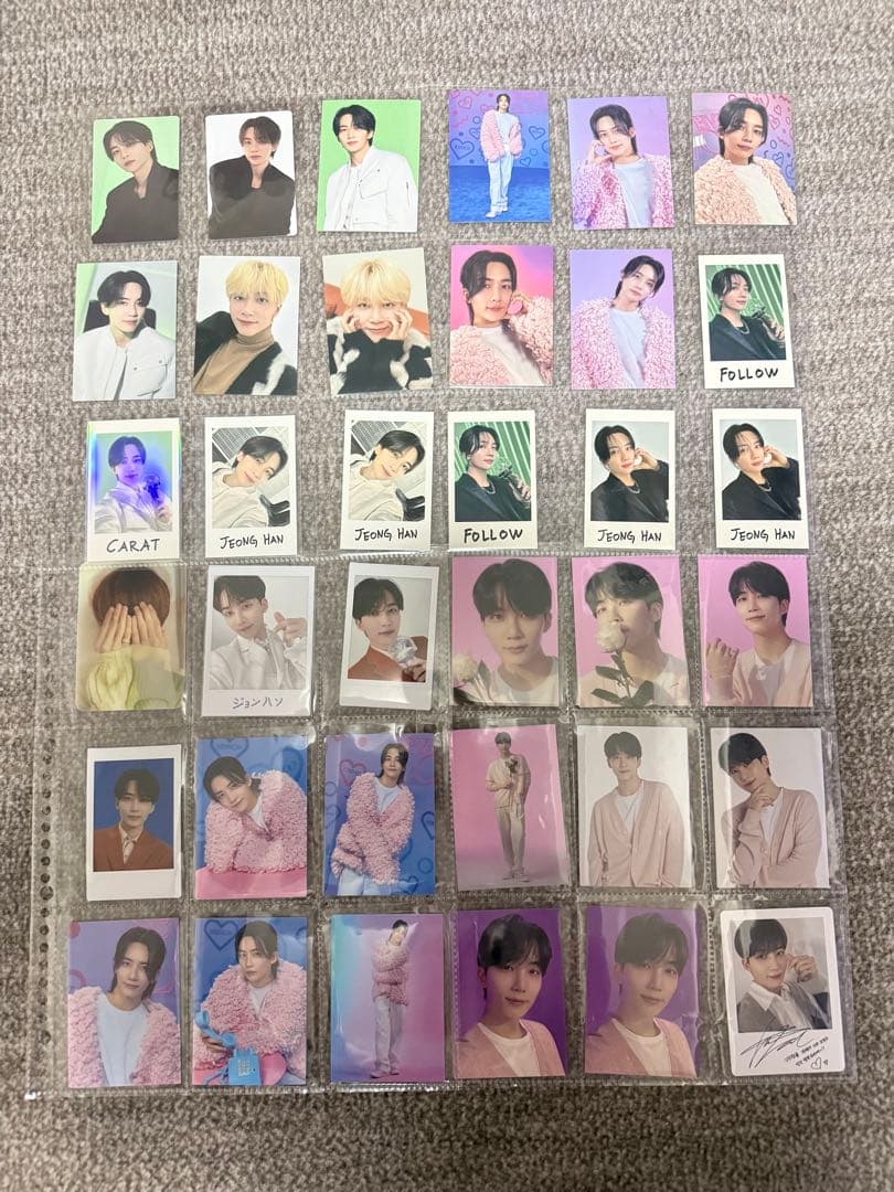 SEVENTEEN ジョンハン　トレカ　まとめ売り　135枚