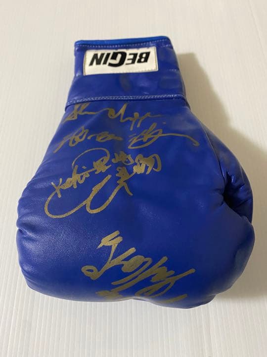 超激レア K‐1サイン入りグローブ K‐1ワールドMAX2002