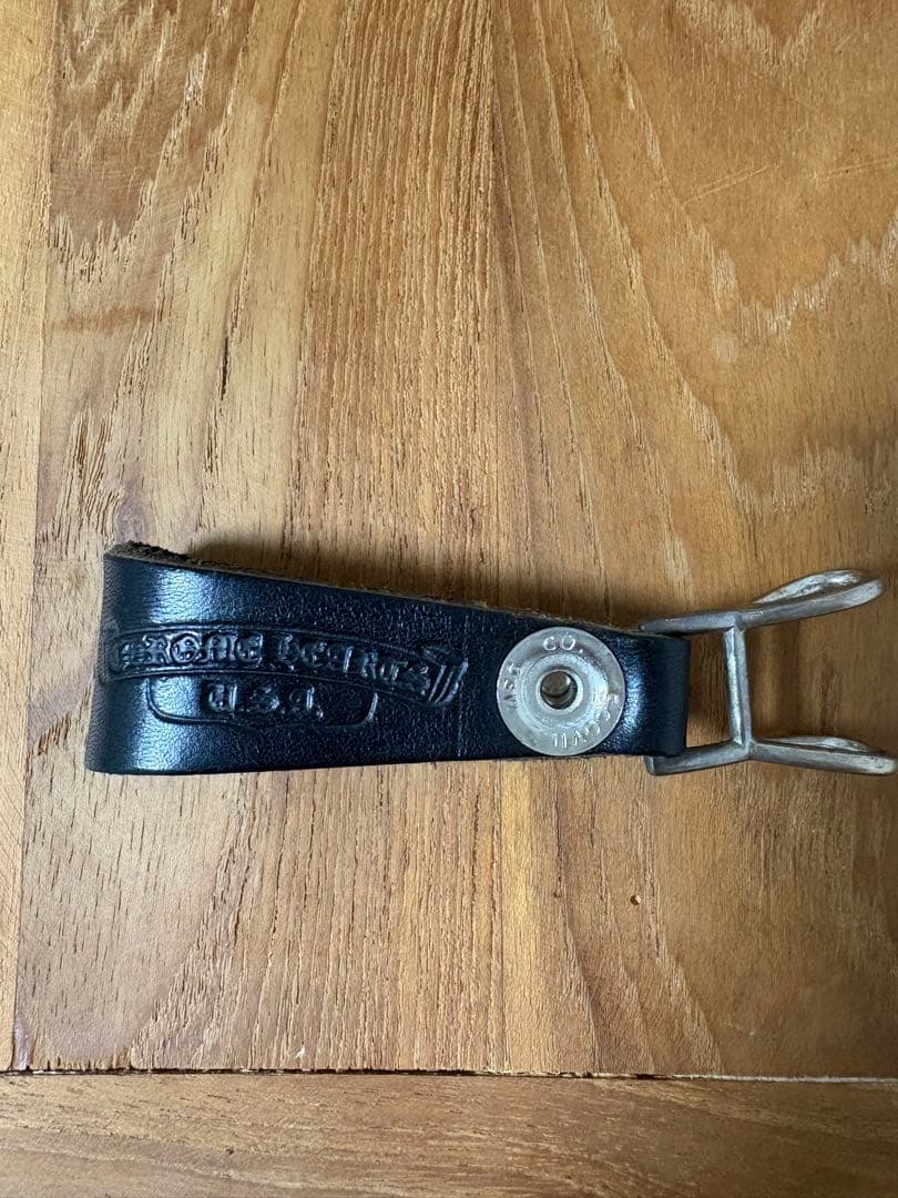 CHROME HEARTS クロムハーツ　ベルトループ レザーベルトループ