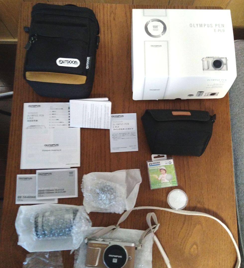 OLYMPUS PEN E-PL9 ゴールド レンズ付き
