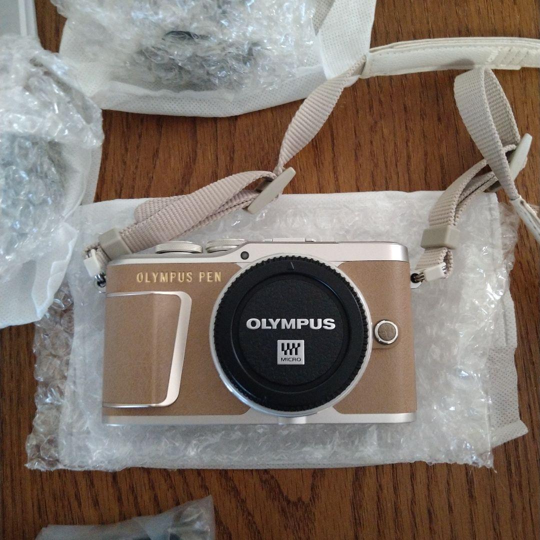 OLYMPUS PEN E-PL9 ゴールド レンズ付き