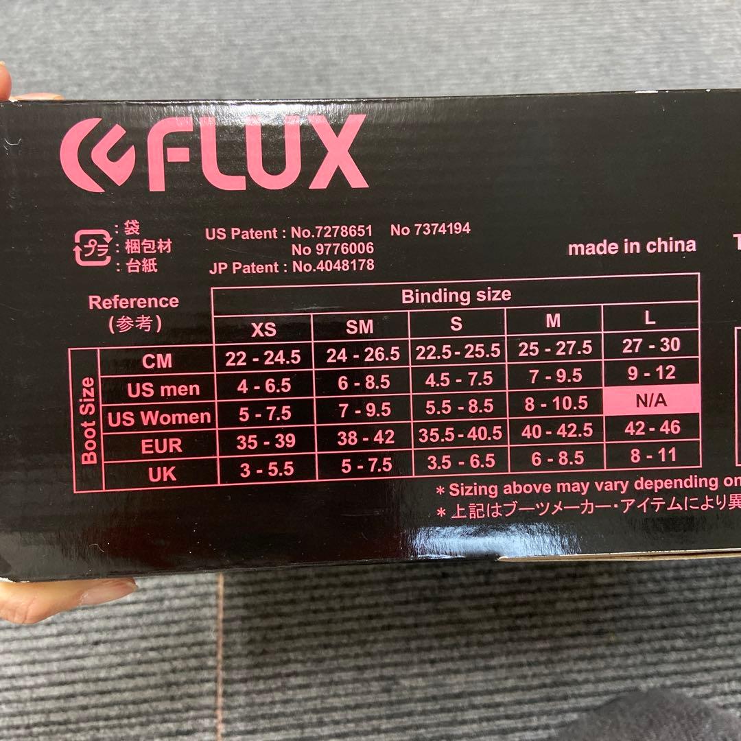 新品・未使用⭐️FLUX DSW ビンディング ネオンイエロー M