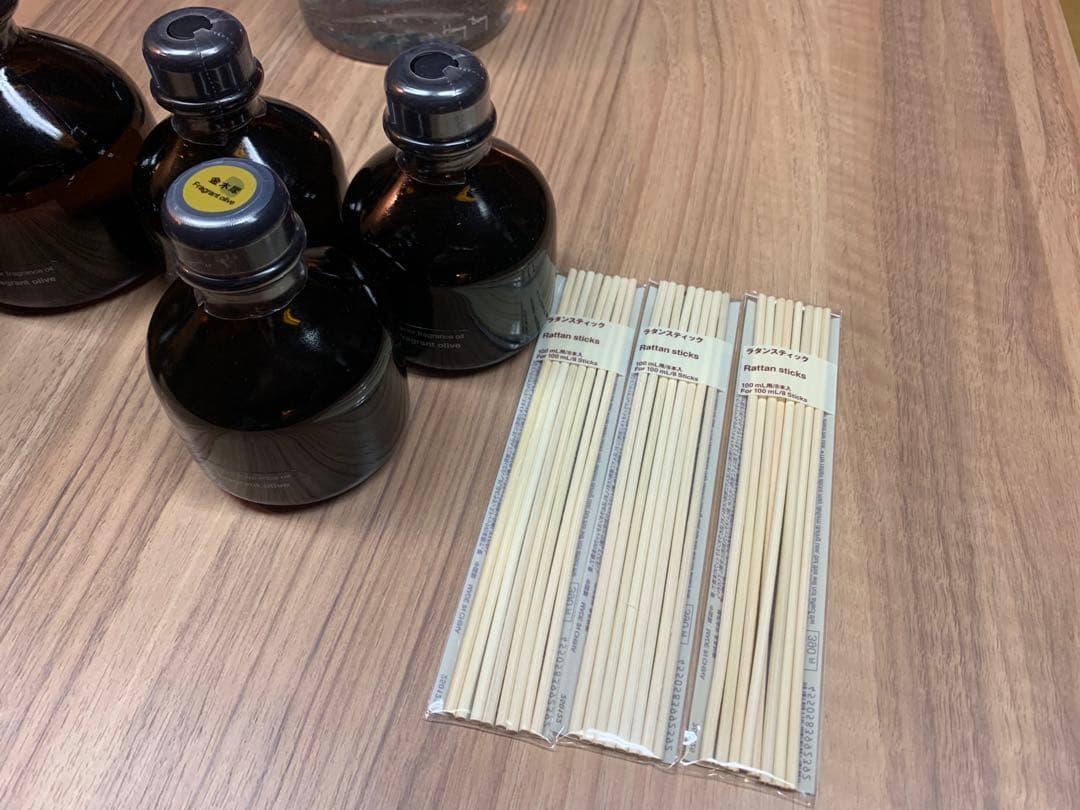 無印良品 インテリアフレグランスオイル 金木犀200ｍL×3 100mL×3 +