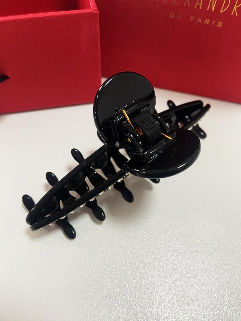 Alexandre de Paris ブラック ヘアクリップ
