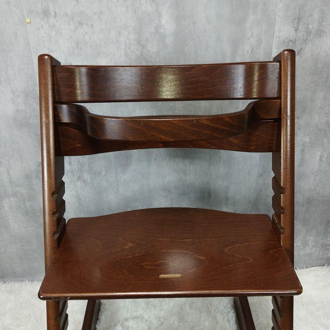 【極美品】ストッケ　トリップトラップ シリアル3 ブラウン ベビーガード付