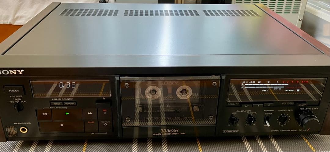 SONY TC-K333ESR カセットデッキ