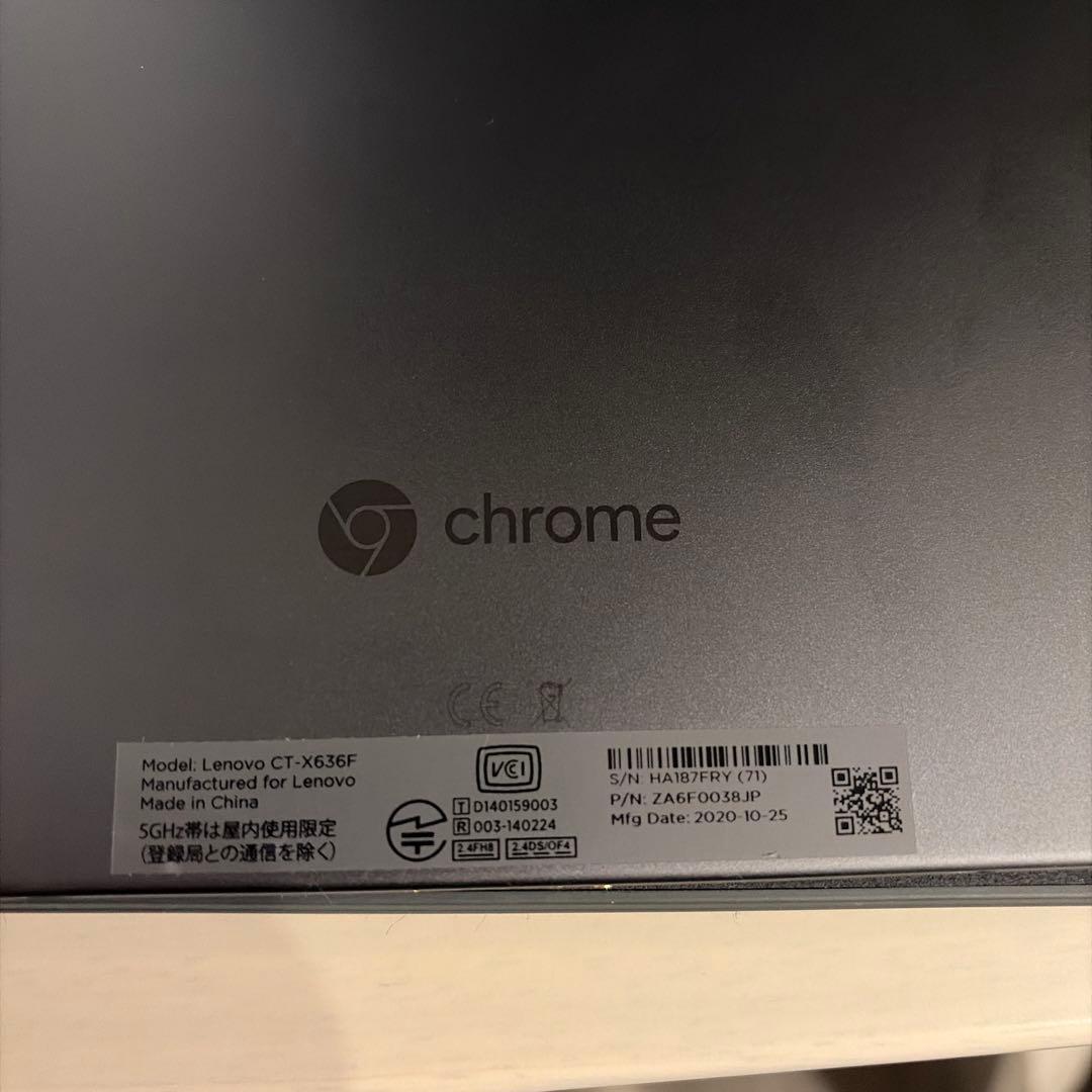 Lenovo Chromebook CT-X636F 青/シルバー