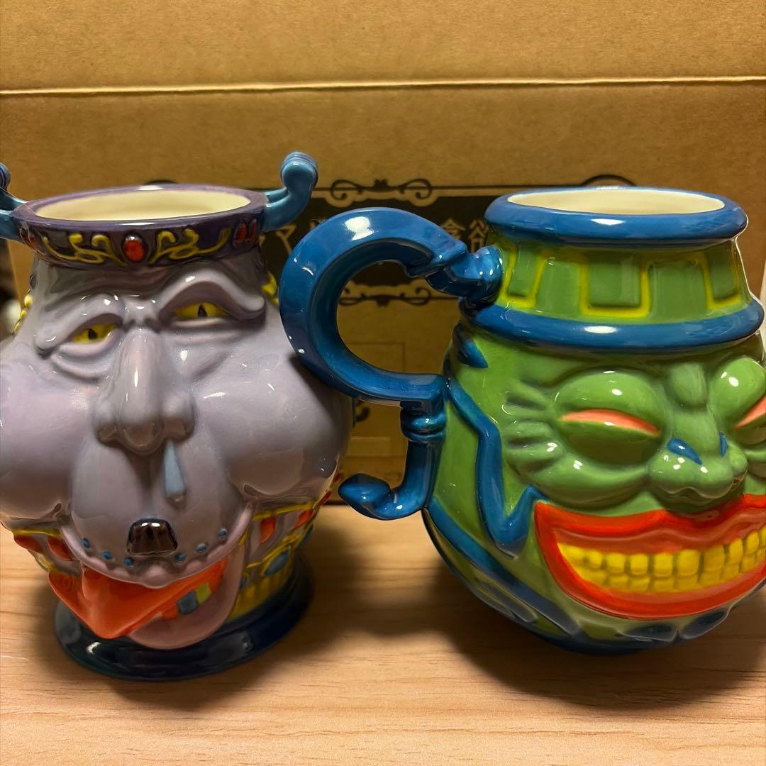 遊戯王　強欲な壺　& 貪欲な壺　マグカップ　未使用