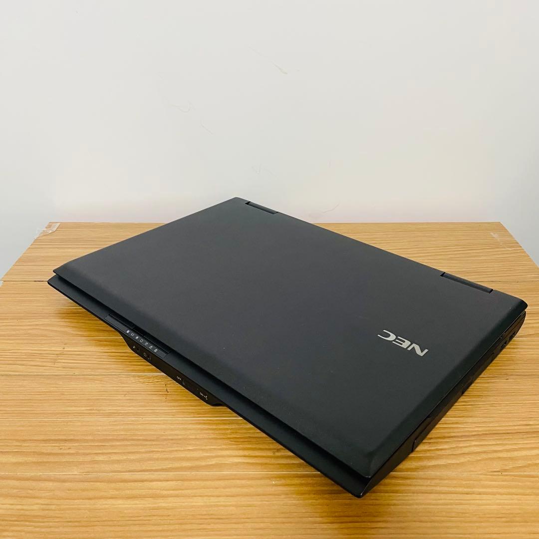 さくさくNEC i5ブラックノートパソコン SSDオフィスDVD