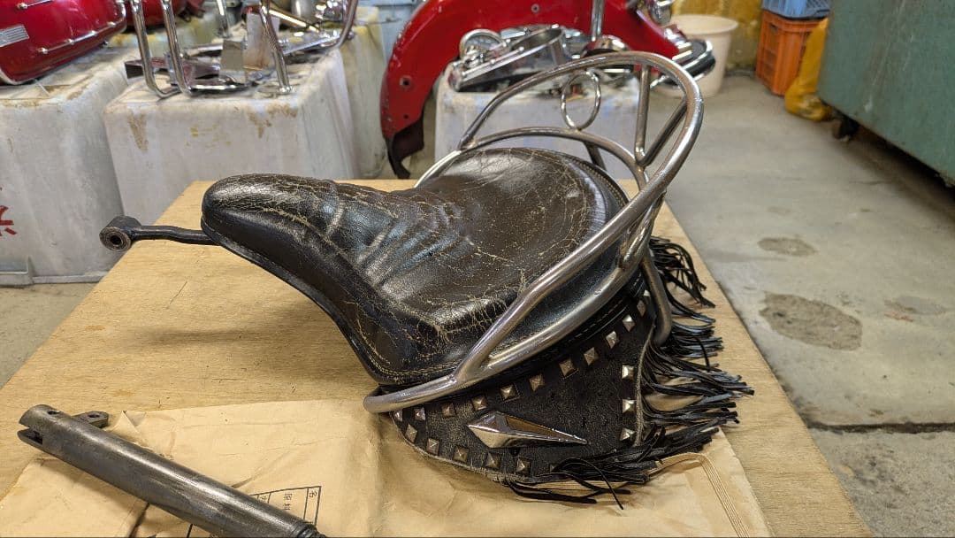 ☆ショベルヘッドパーツS　シート＆シートプランジャアッシー☆