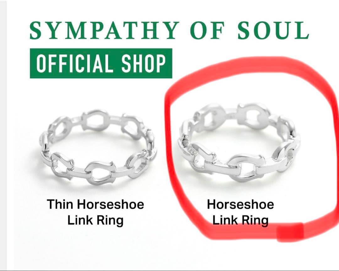 シンパシーオブソウル 公式リング