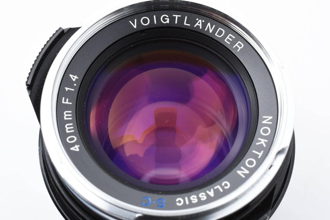 レンズ(単焦点) Voigtlander NOKTON Classic S.C 40mm F1.4