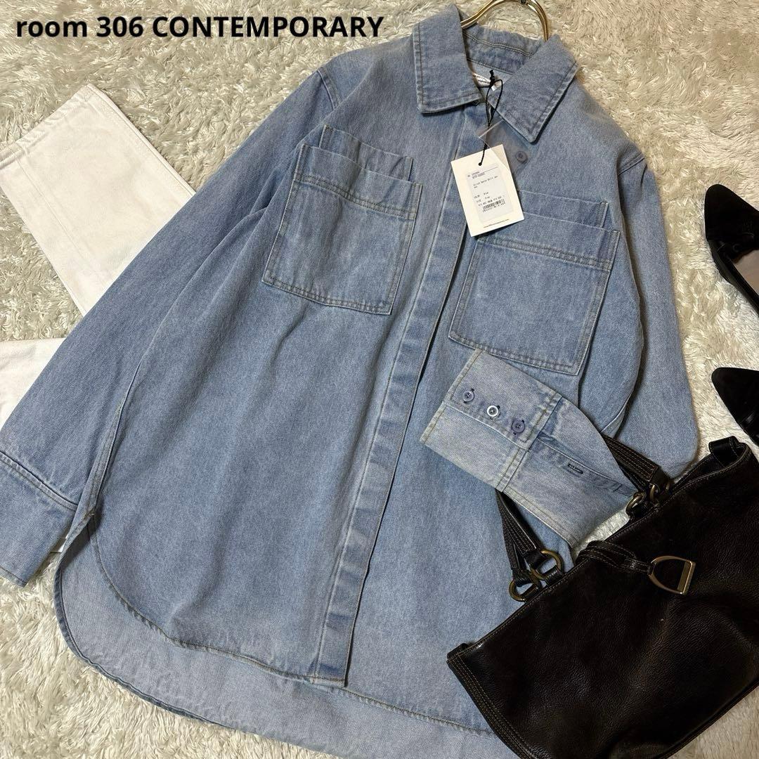 新品タグ付き＊room 306 CONTEMPORARY デニムシャツ