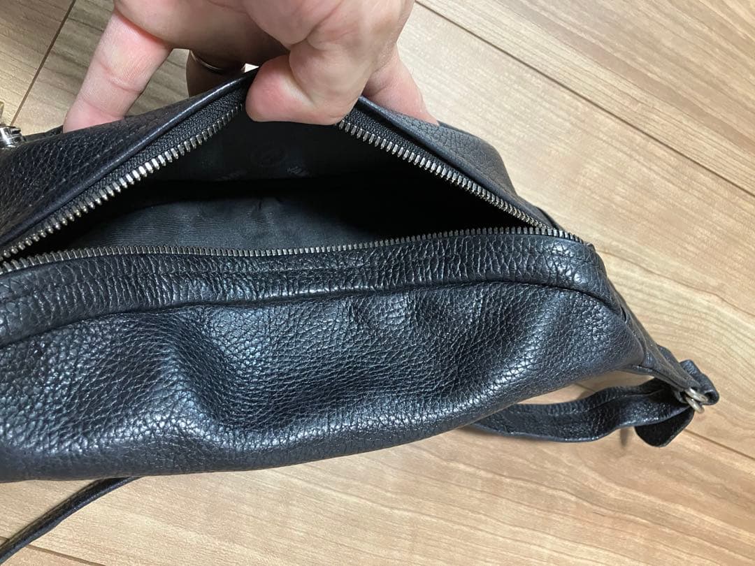 ジャムホームメイド　レザーボディーバック　本革