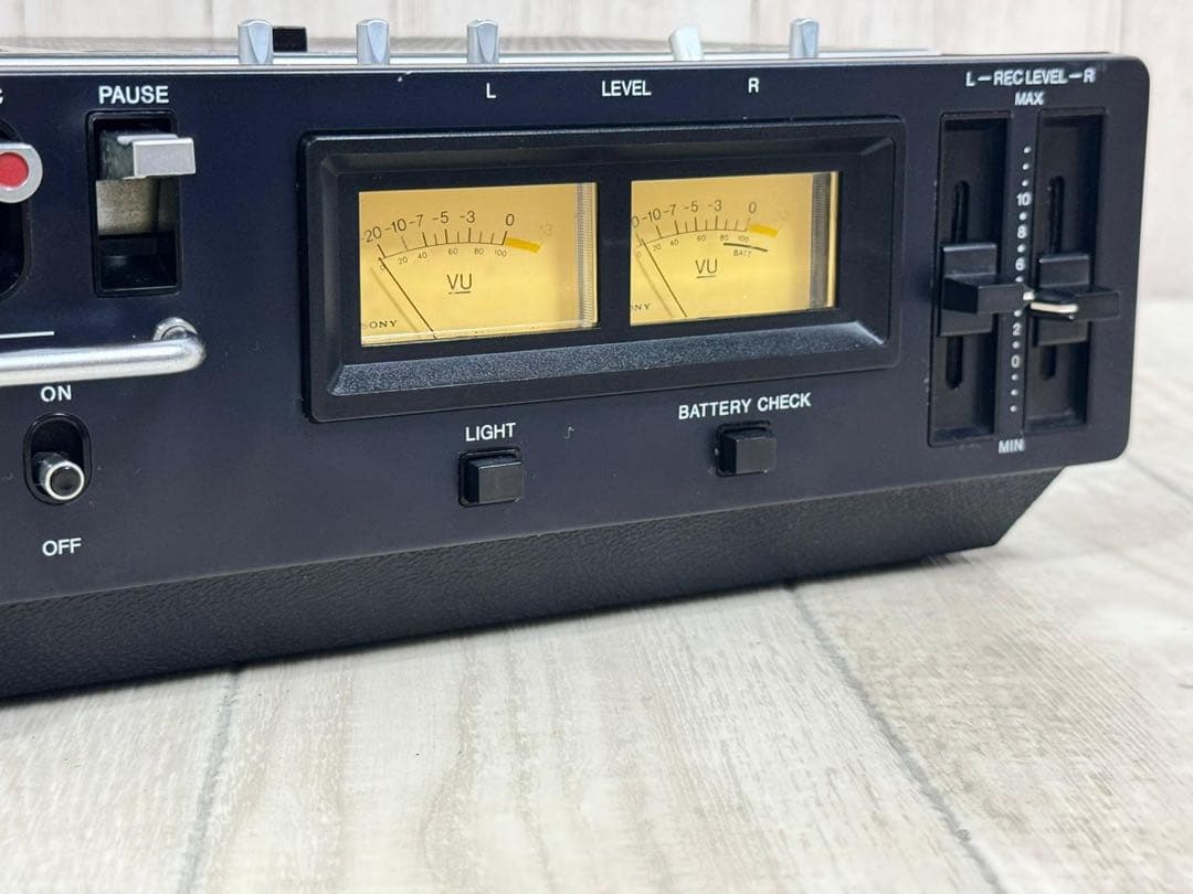 動作品SONYソニーデンスケ TC-2890SD昭和レトロ 希少カセットデッキ