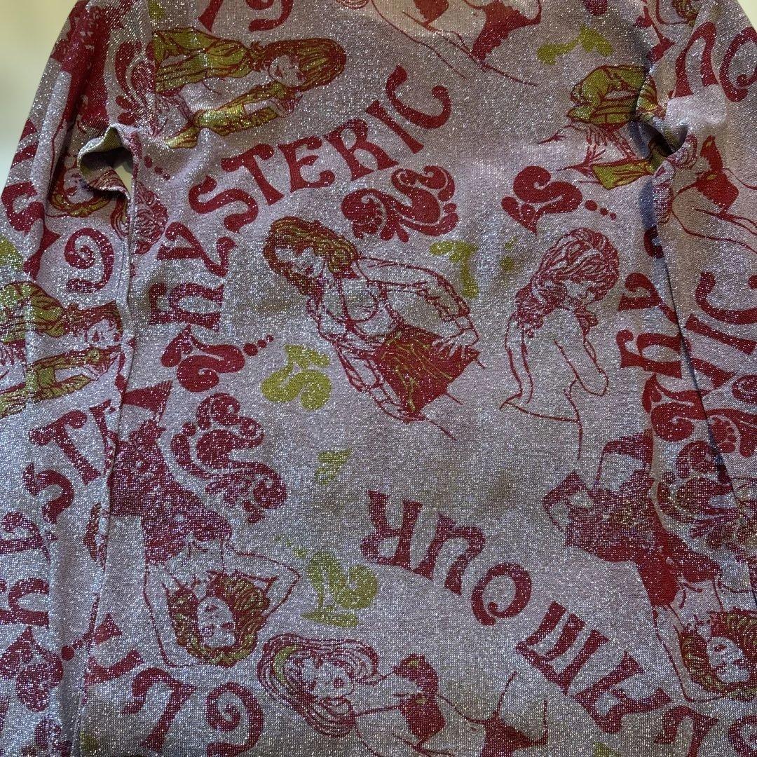 ヒステリックグラマー ガール ラメ レーヨン ニット 80s 90s〜