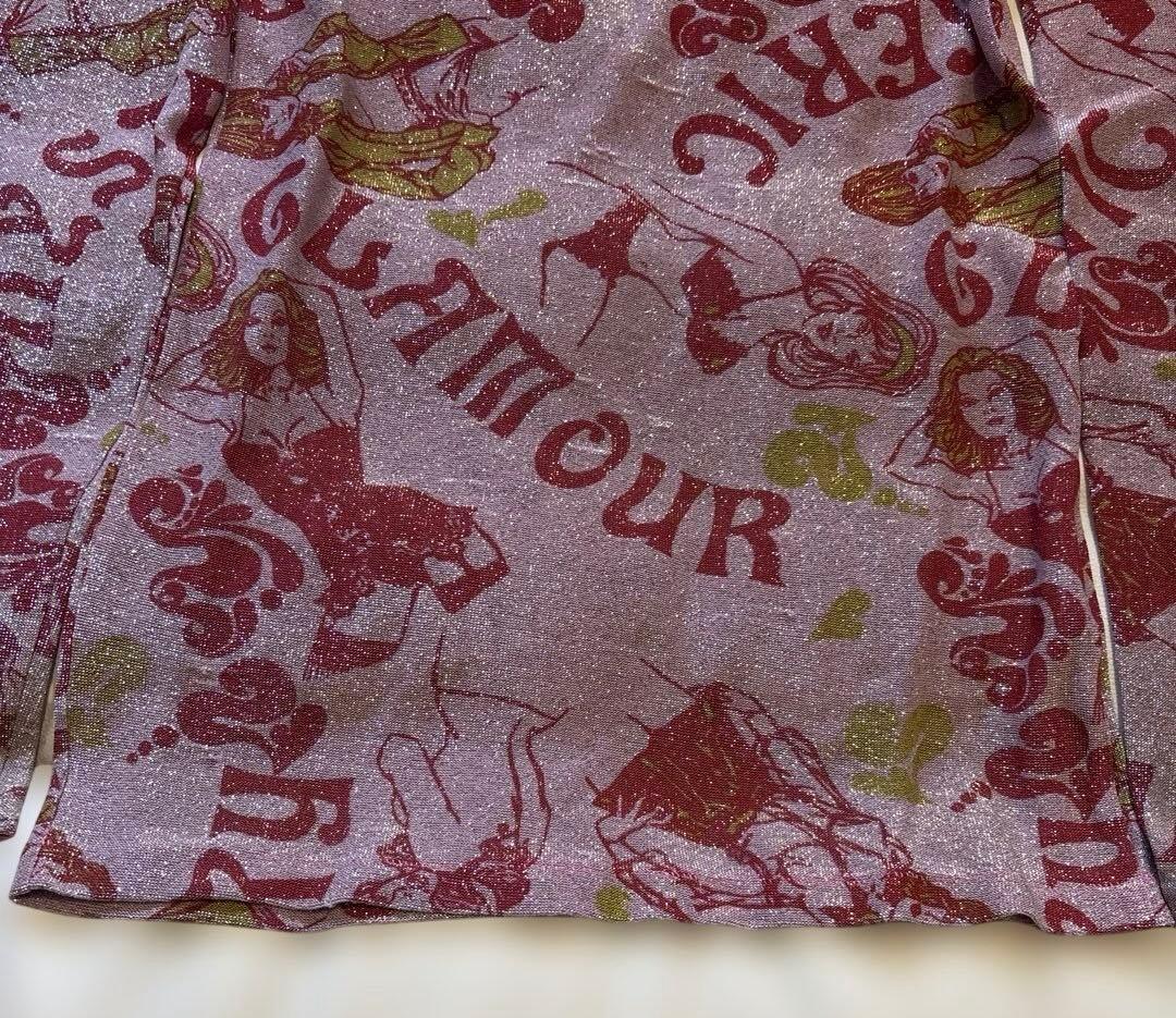 ヒステリックグラマー ガール ラメ レーヨン ニット 80s 90s〜