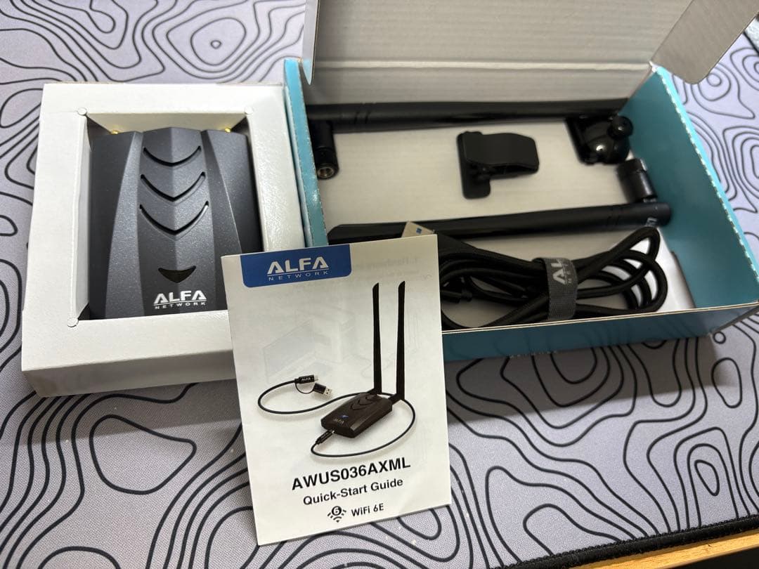 ALFA AWUS036AXML WiFiアダプター