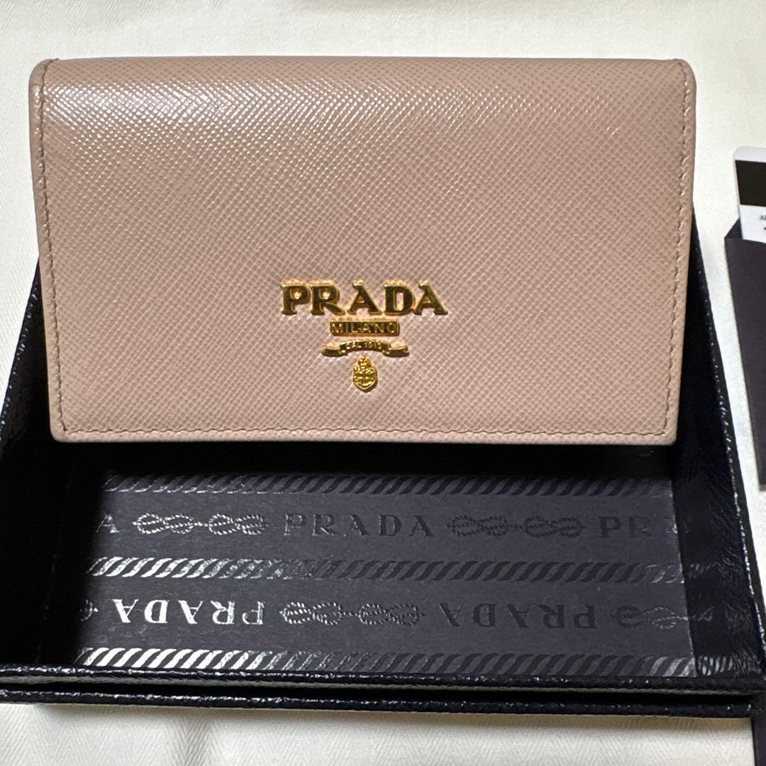 新品未使用　PRADA 名刺入れ 名刺ケース プラダ