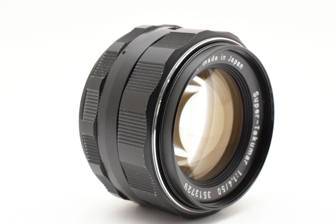 Super Takumar 50mm F1.4 黄変なし フード付 Y100